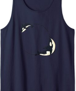 Cool Orcas Whale Sea Animal Cute Orca Lover Tank Top